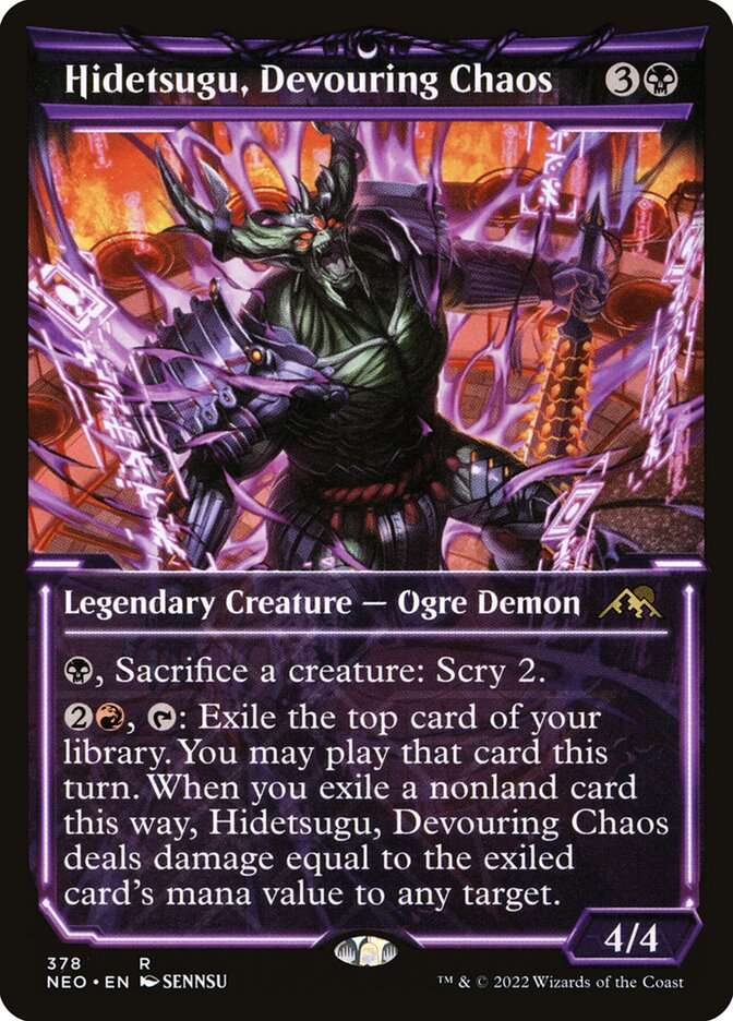 Hidetsugu, Devouring Chaos front