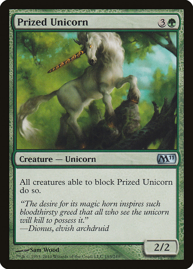 Prized Unicorn front
