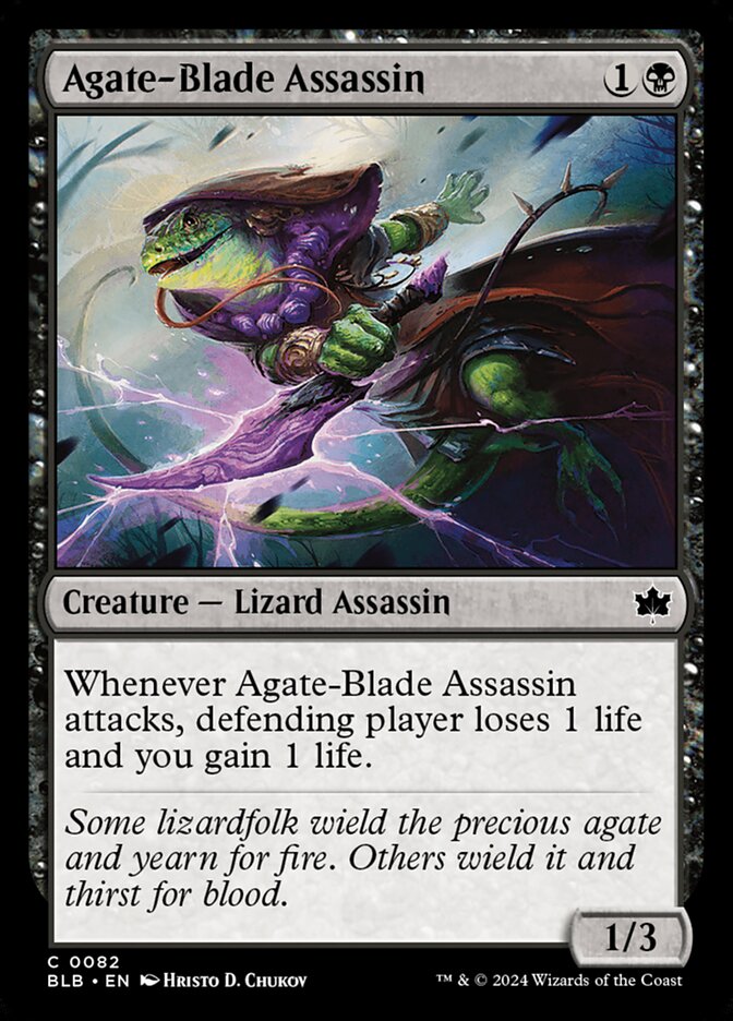 Agate-Blade Assassin front