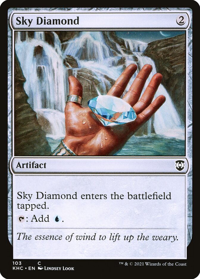 Sky Diamond front