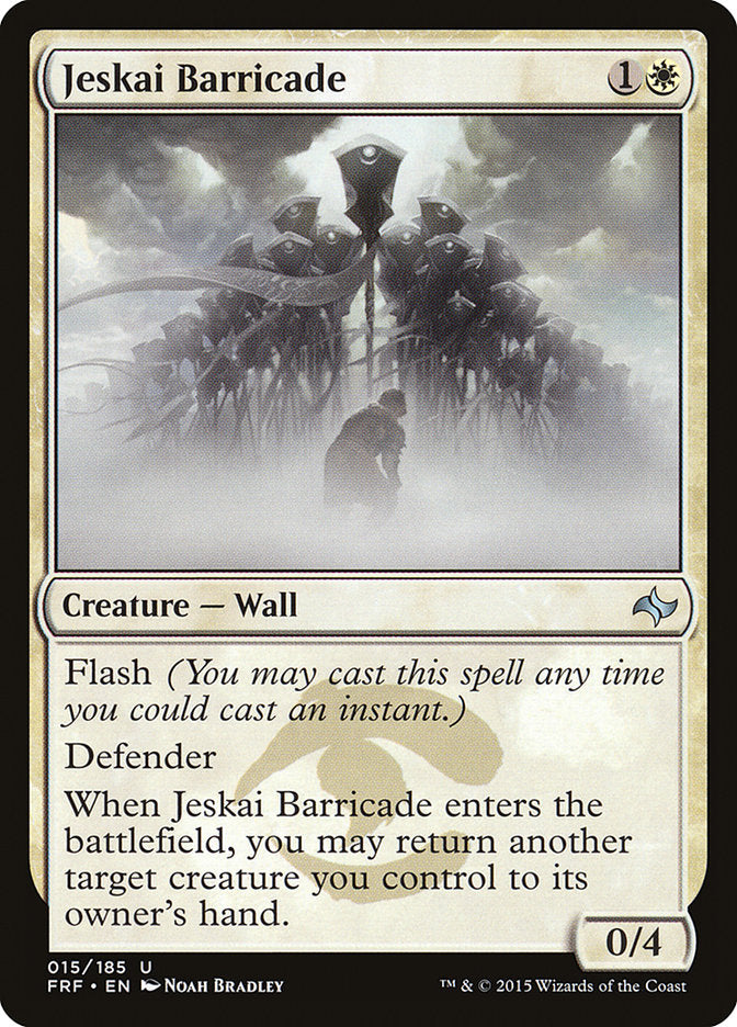 Jeskai Barricade front