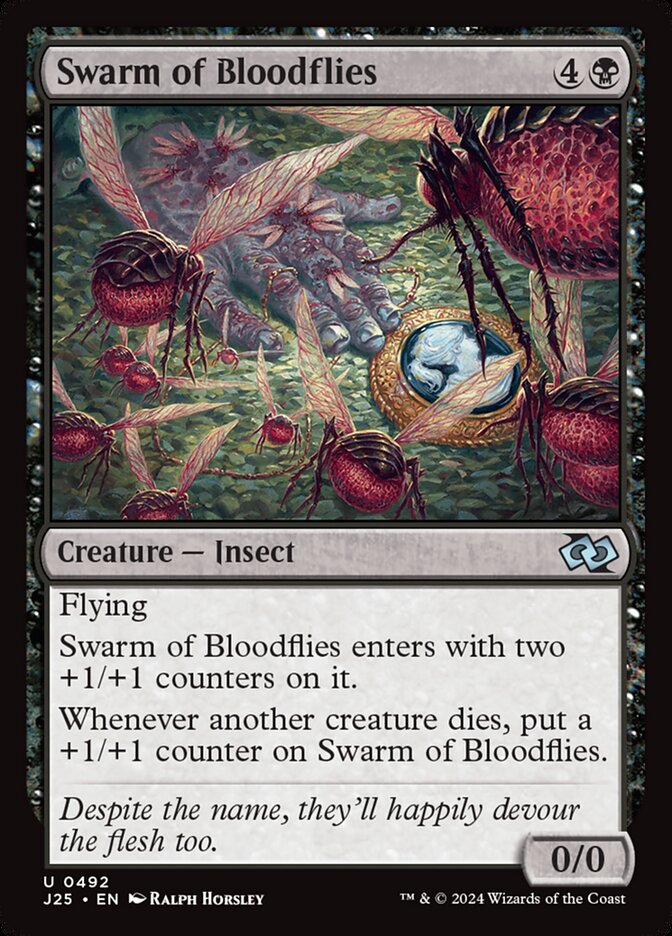 Swarm of Bloodflies front