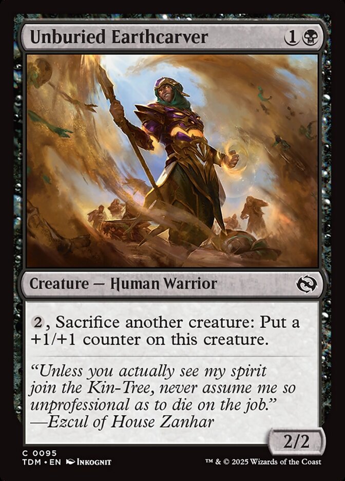 Unburied Earthcarver front