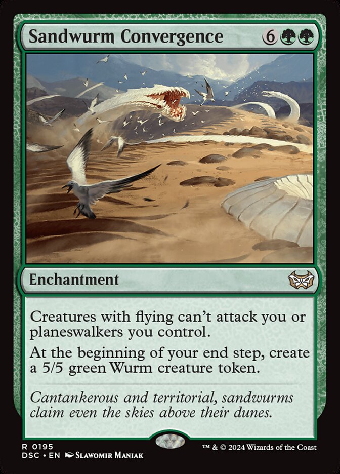 Sandwurm Convergence front