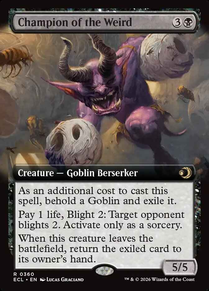 Champion of the Weird (Extended Art)
