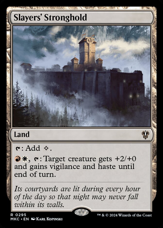 Slayers' Stronghold front