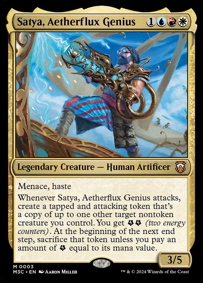 Satya, Aetherflux Genius front