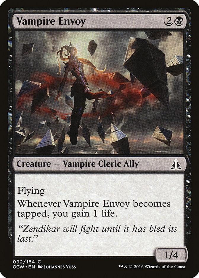 Vampire Envoy front