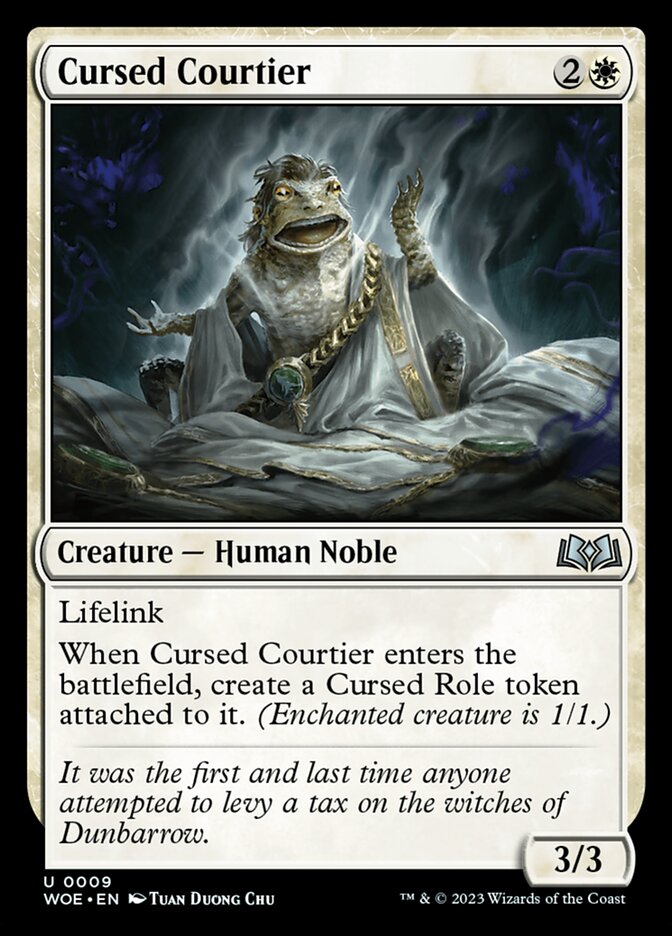 Cursed Courtier front