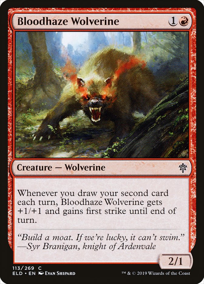Bloodhaze Wolverine front