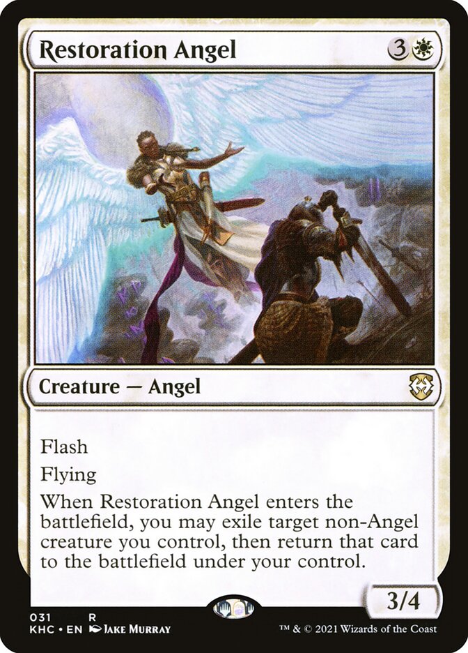 Restoration Angel front