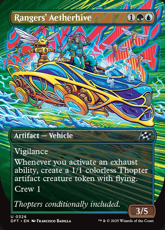 Rangers' Aetherhive front