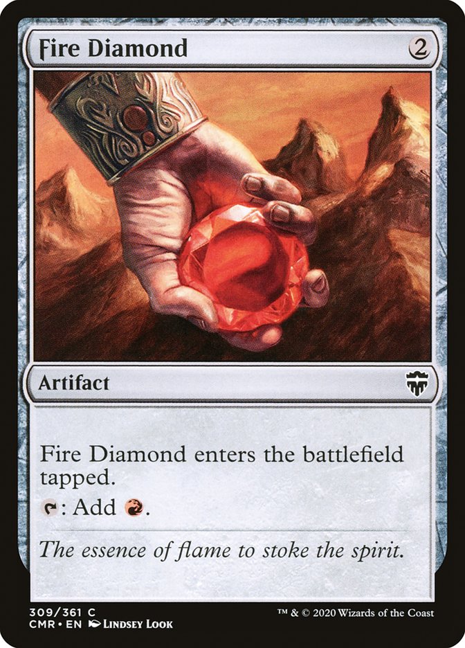 Fire Diamond front