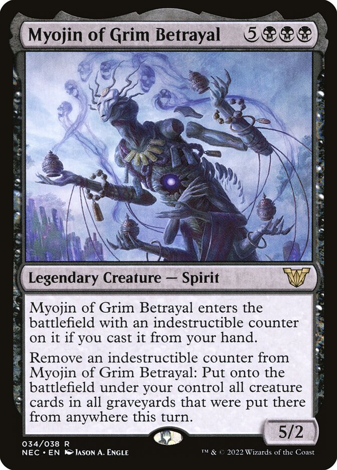 Myojin of Grim Betrayal front