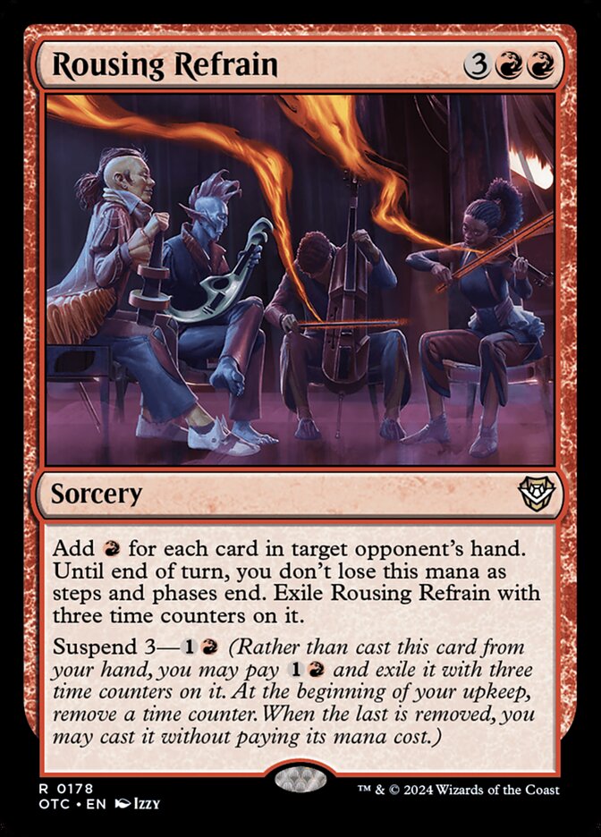 Rousing Refrain front