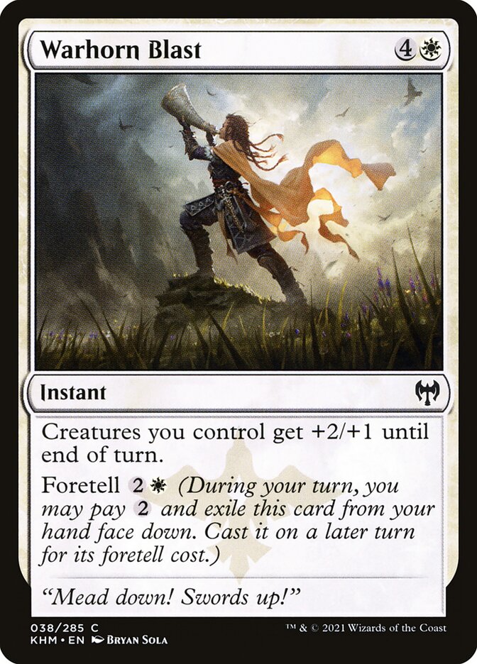 Warhorn Blast front