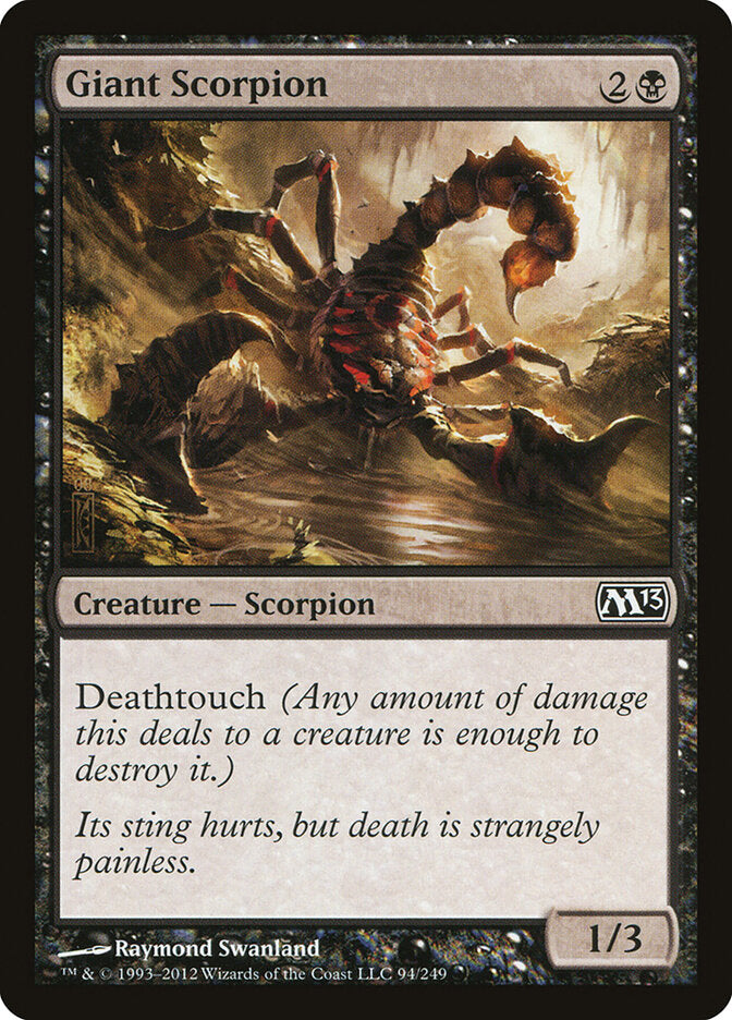 Giant Scorpion front