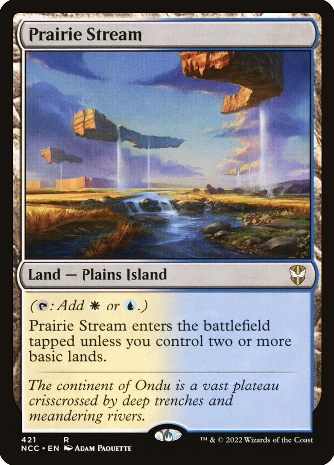 Prairie Stream front
