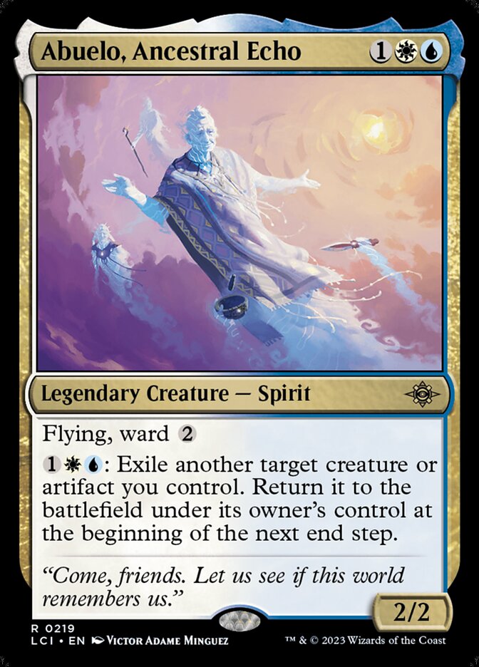 Abuelo, Ancestral Echo front
