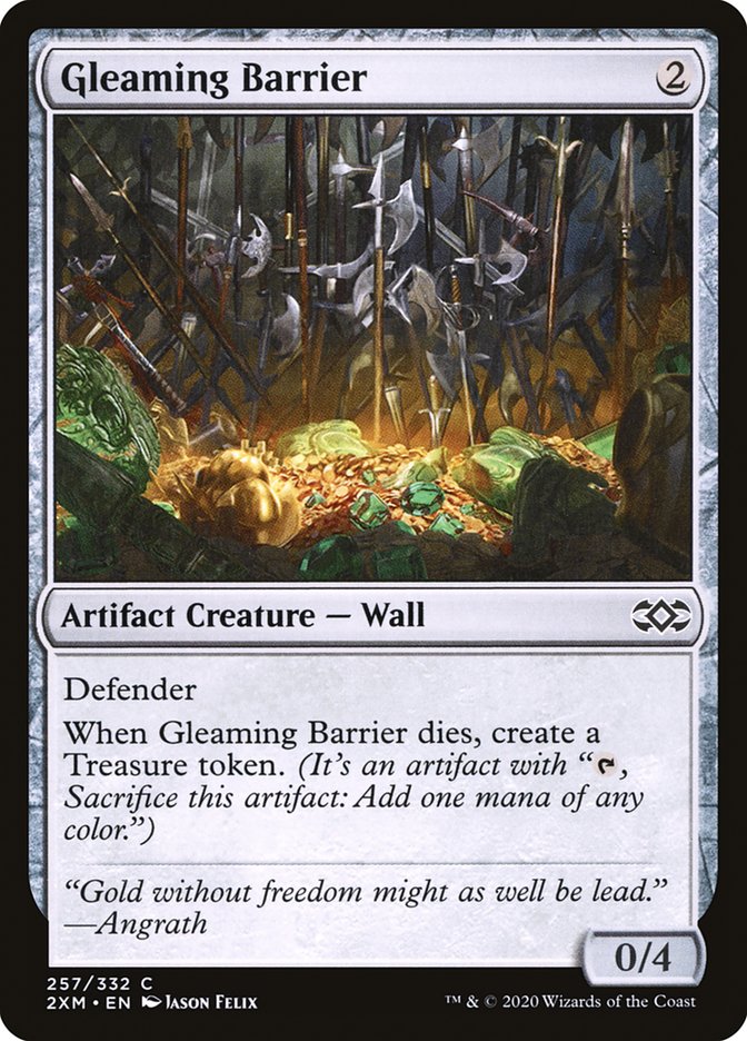 Gleaming Barrier front