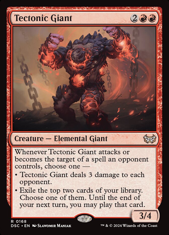 Tectonic Giant front