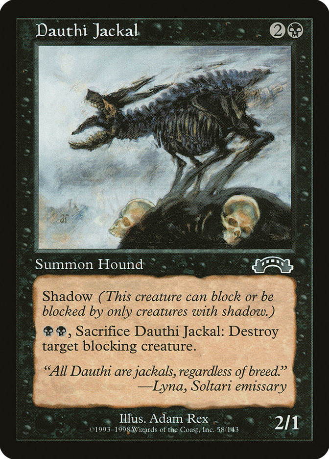 Dauthi Jackal front