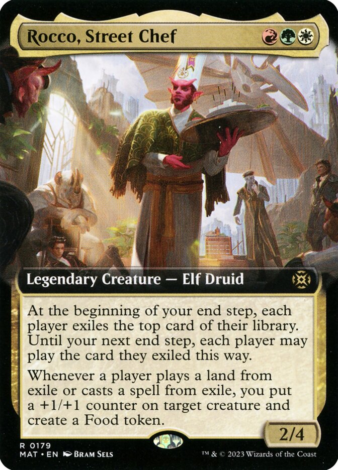 Rocco, Street Chef front