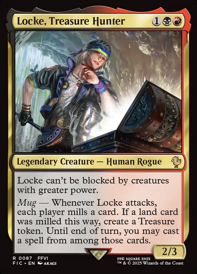 Locke, Treasure Hunter front