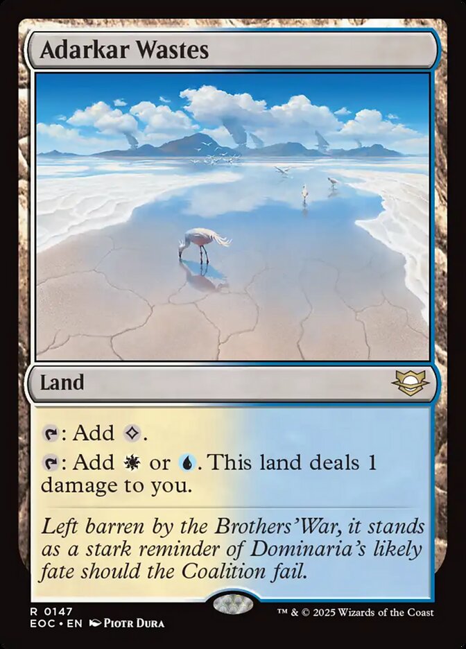 Adarkar Wastes front