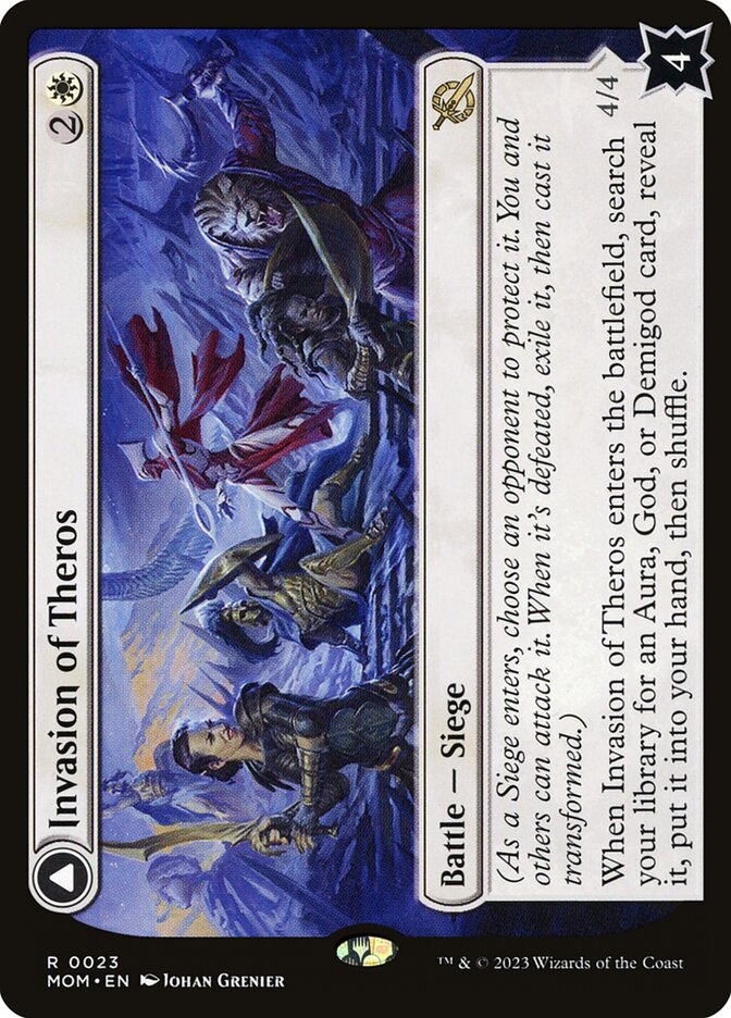 Invasion of Theros // Ephara, Ever-Sheltering front