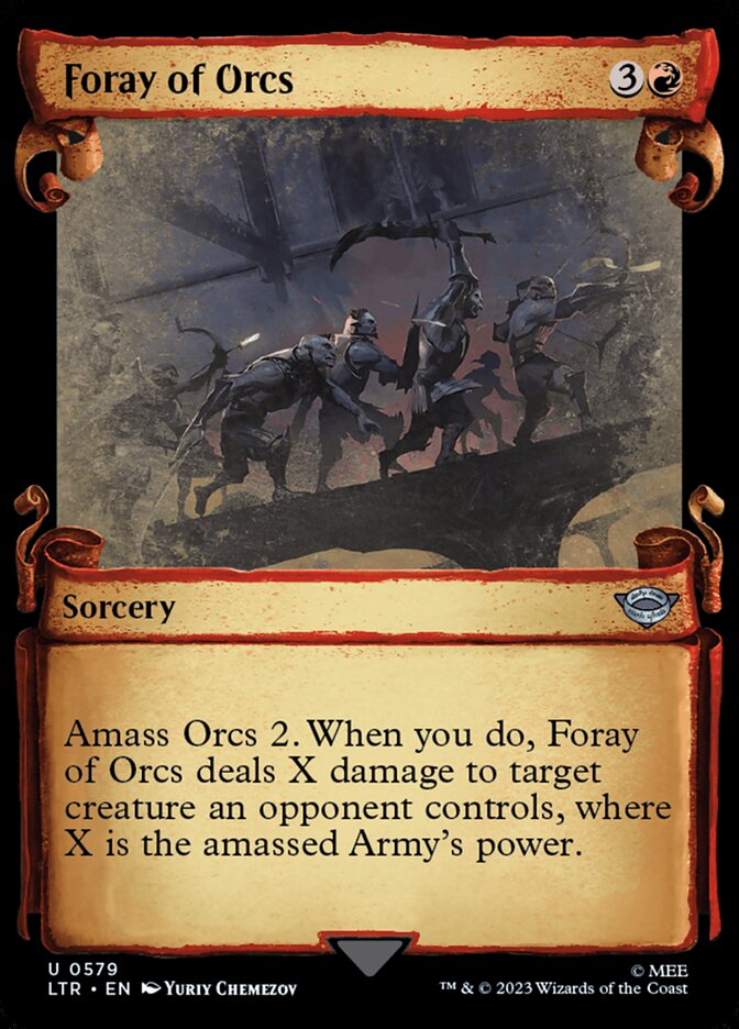 Foray of Orcs front
