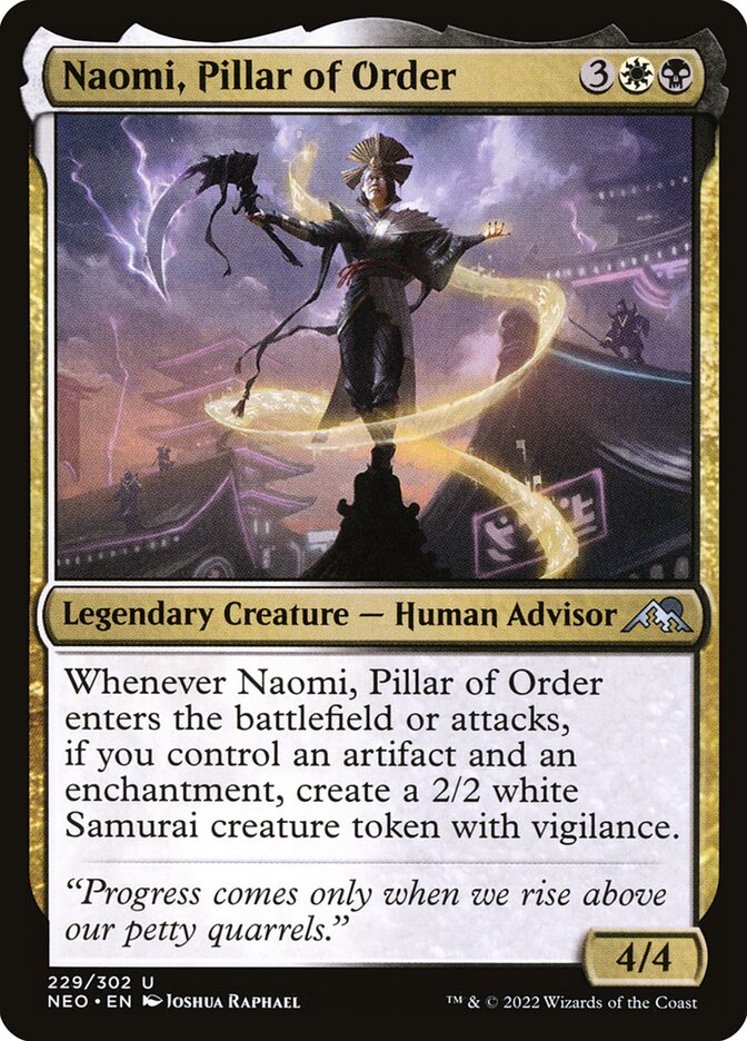 Naomi, Pillar of Order front