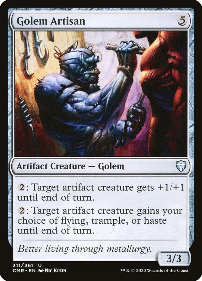 Golem Artisan front