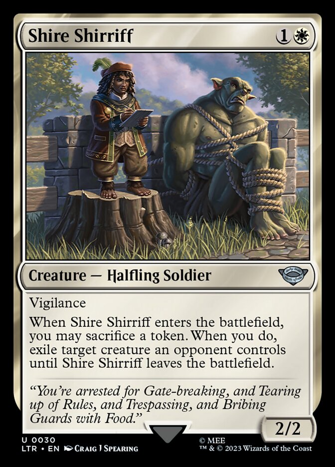 Shire Shirriff front