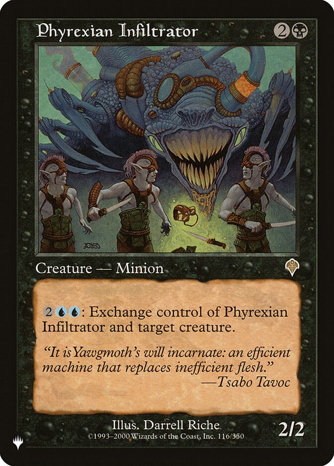 Phyrexian Infiltrator front