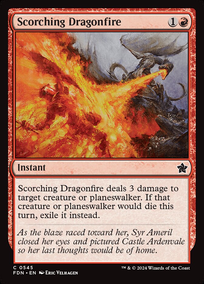Scorching Dragonfire front