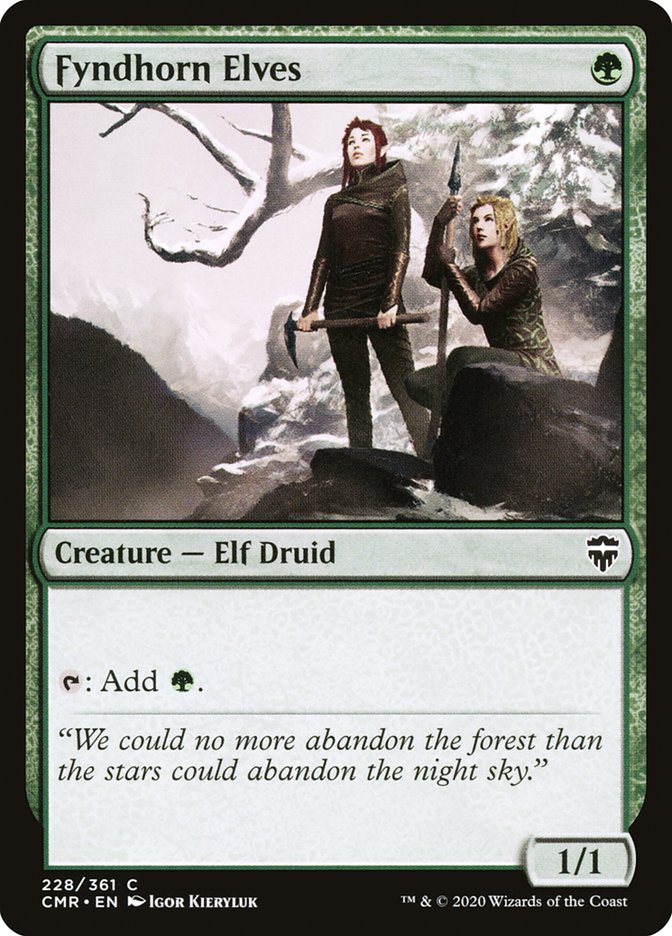 Fyndhorn Elves front
