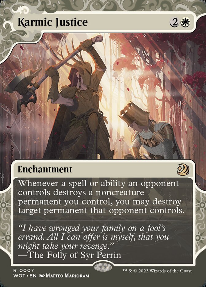 Karmic Justice front