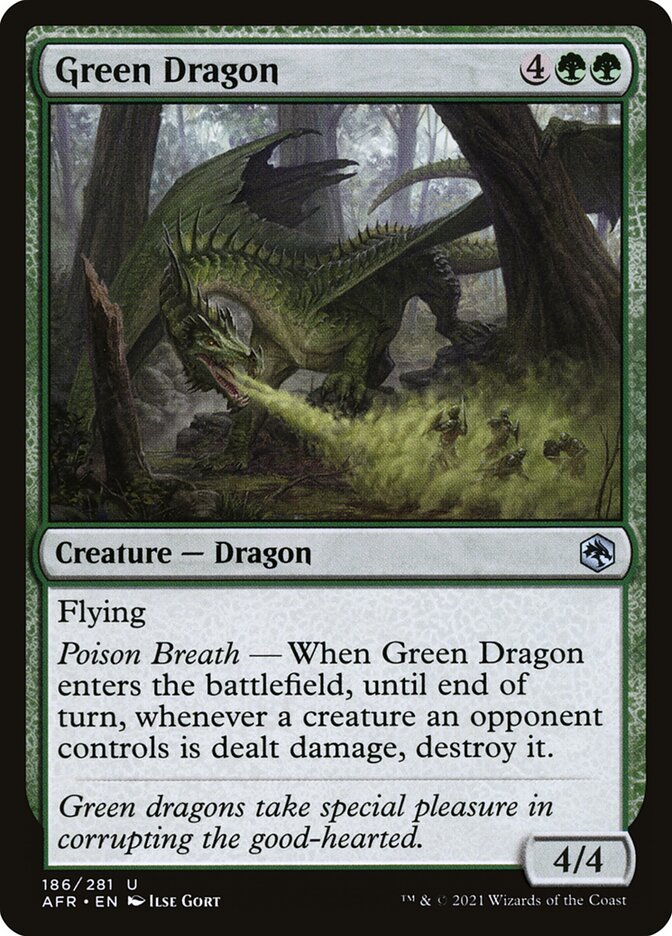 Green Dragon front