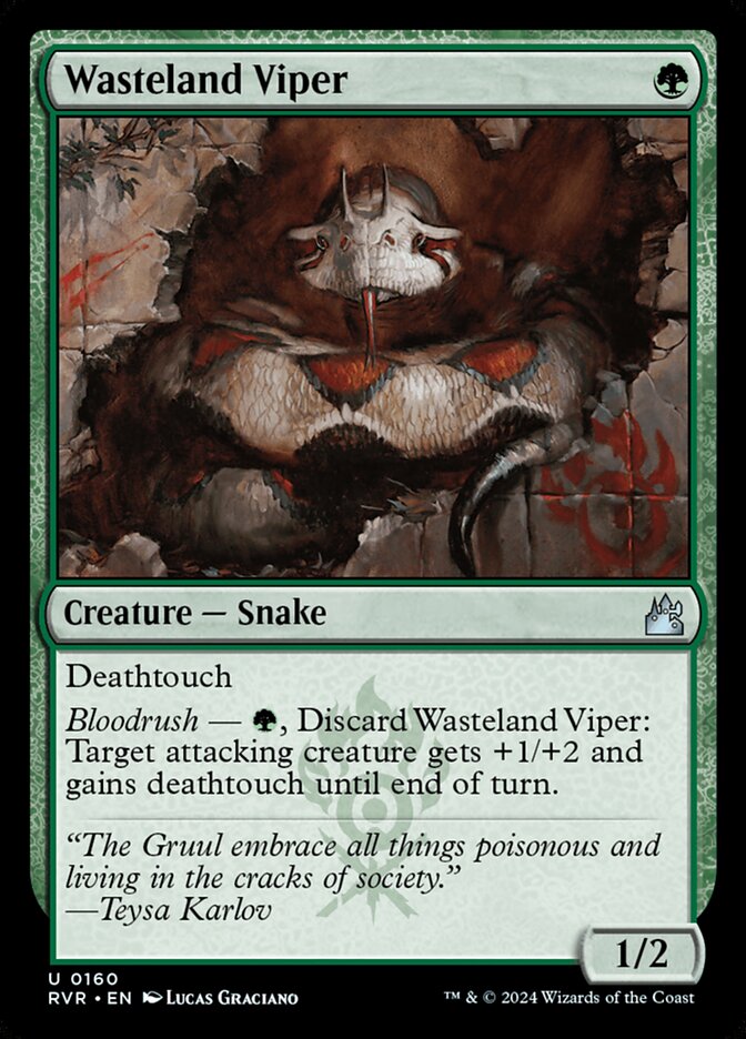 Wasteland Viper front