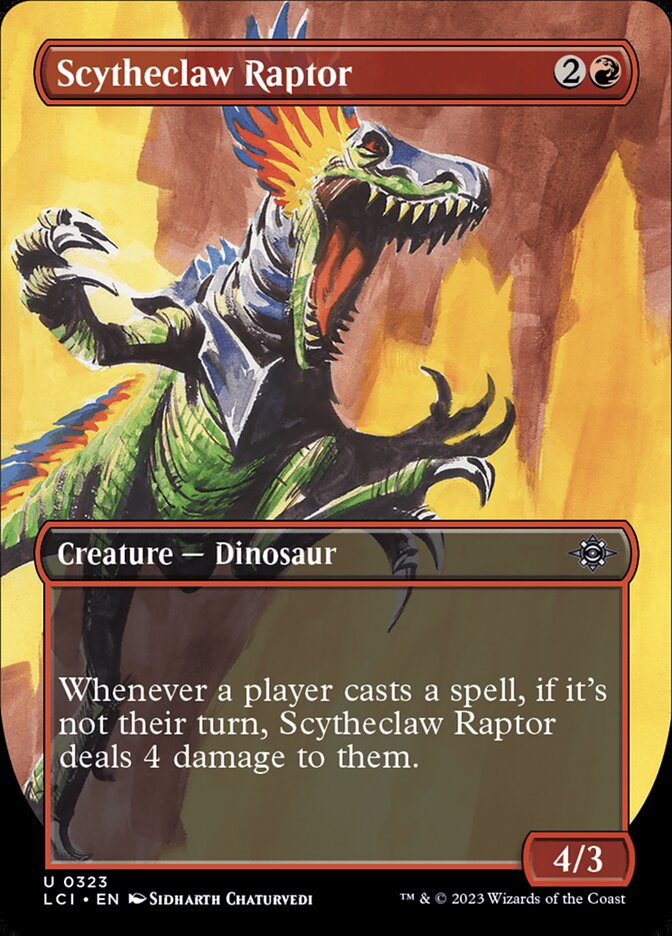 Scytheclaw Raptor front