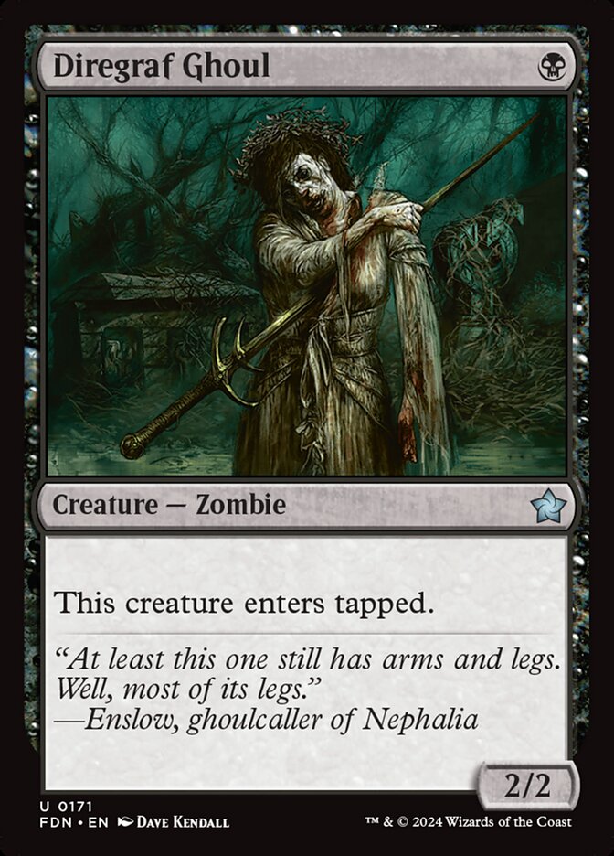 Diregraf Ghoul front