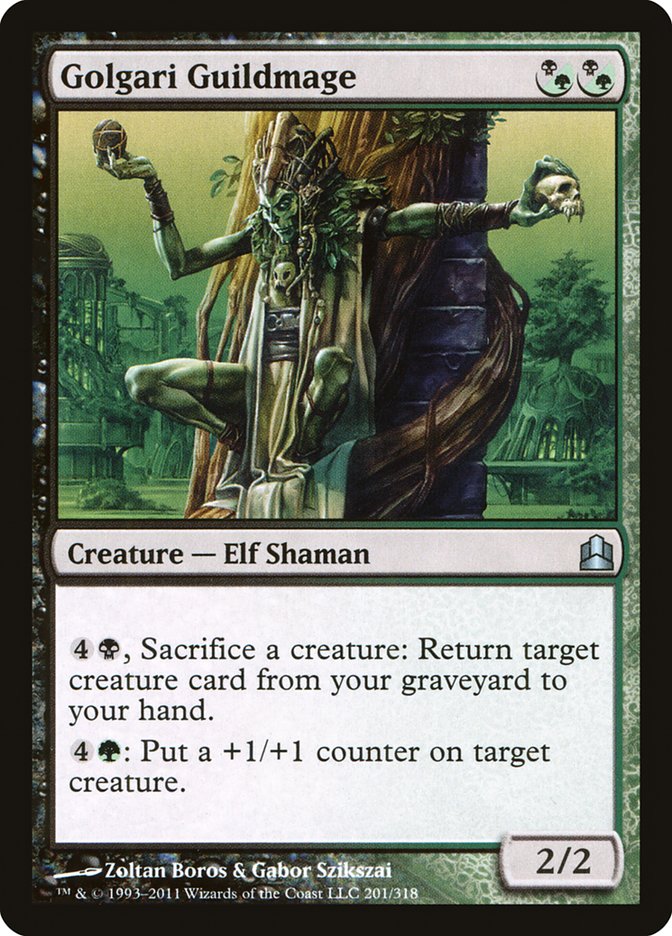 Golgari Guildmage front