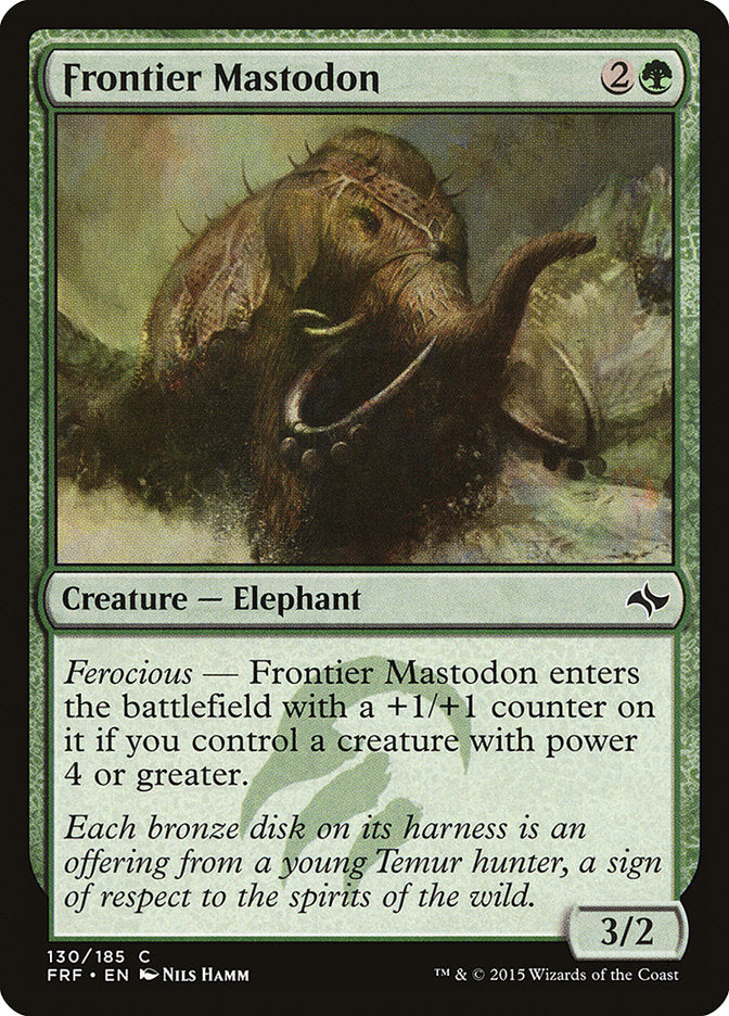 Frontier Mastodon front
