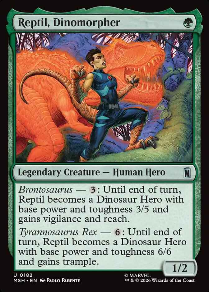 Reptil, Dinomorpher