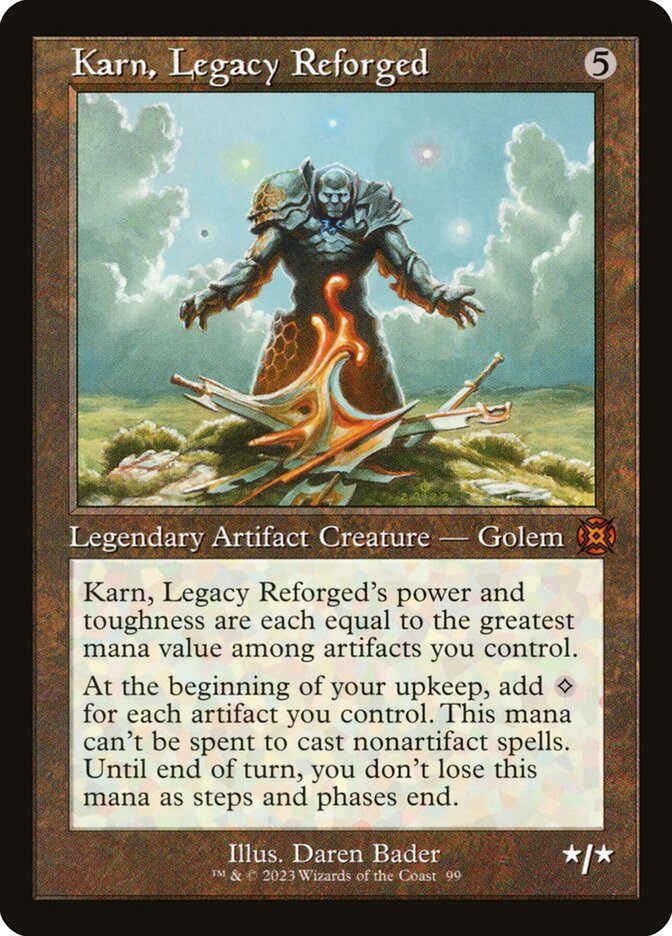 Karn, Legacy Reforged front