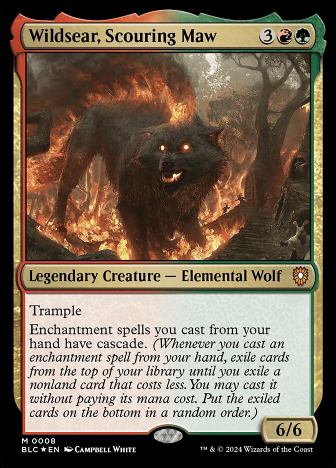 Wildsear, Scouring Maw front