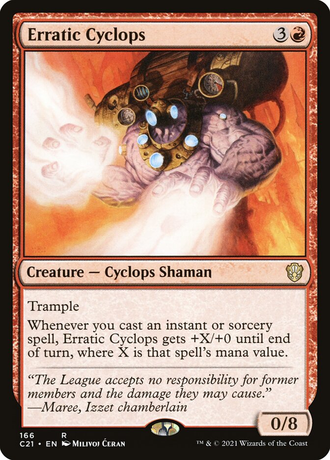 Erratic Cyclops front