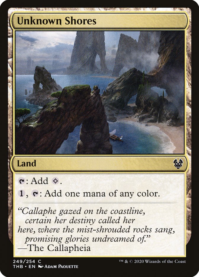Unknown Shores front