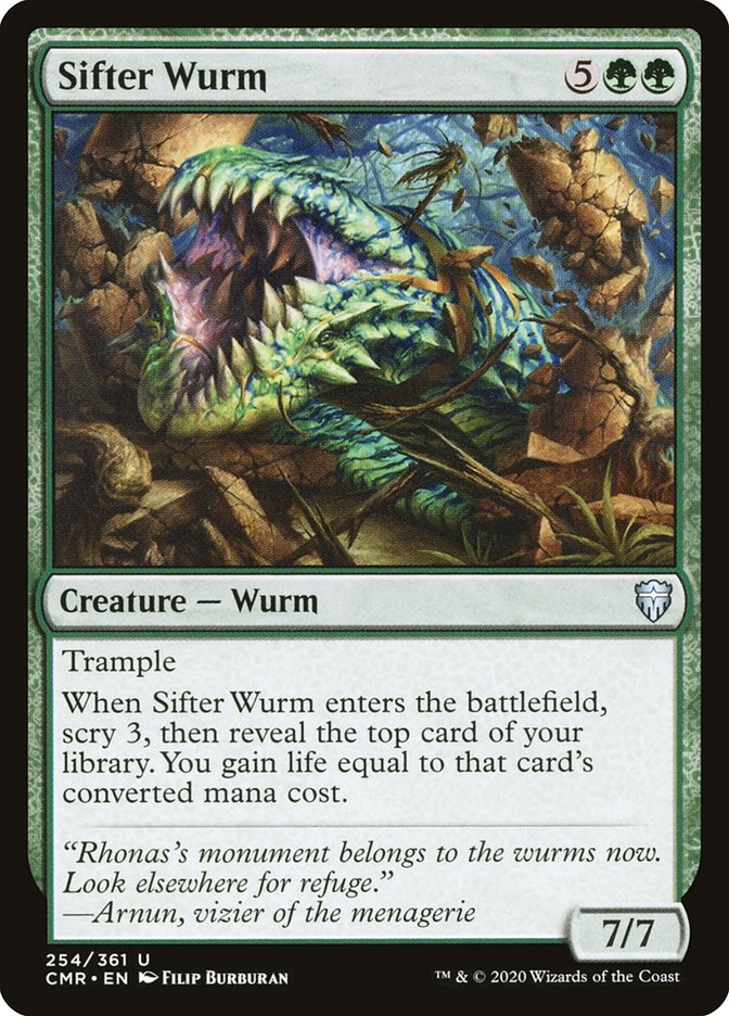 Sifter Wurm front